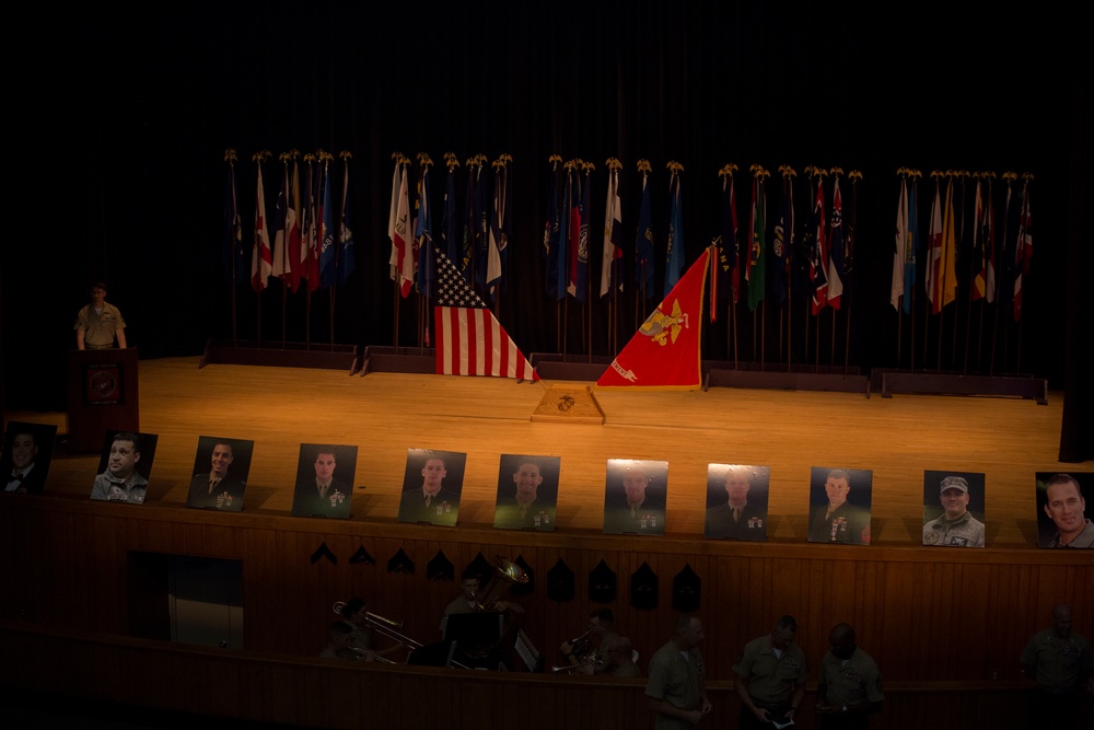 MARSOC ceremony honors 11 helicopter crash victims