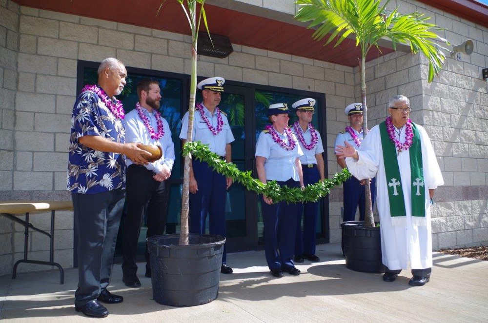 Coast Guard holds dedication ceremony for new support facility
