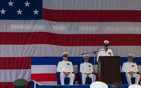 Commander Amphibious Squadron Eleven change of command