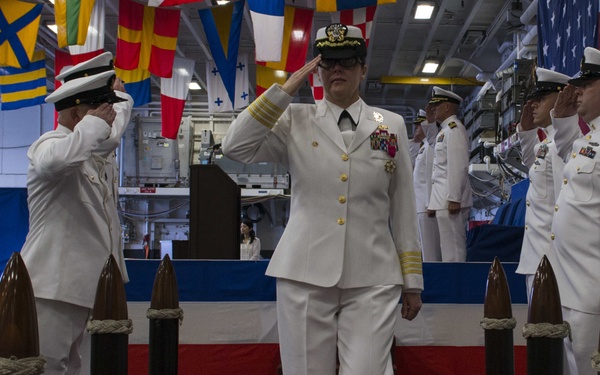 Commander Amphibious Squadron Eleven change of command