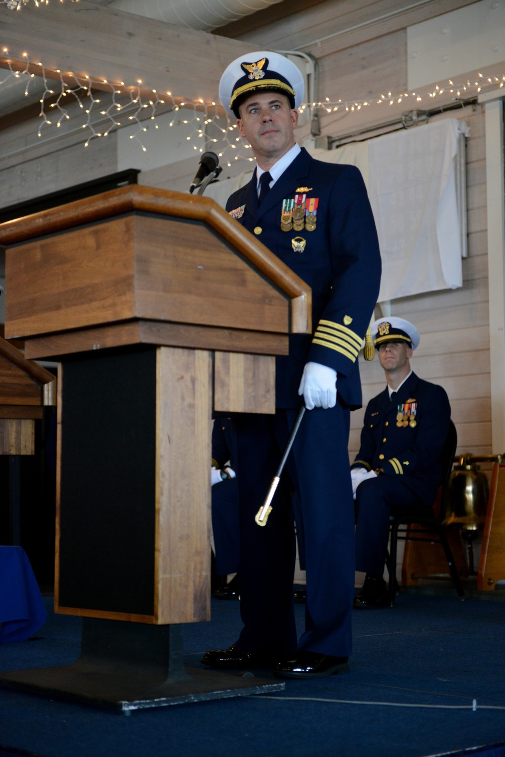 Coast Guard Cutter Munro change of command ceremony