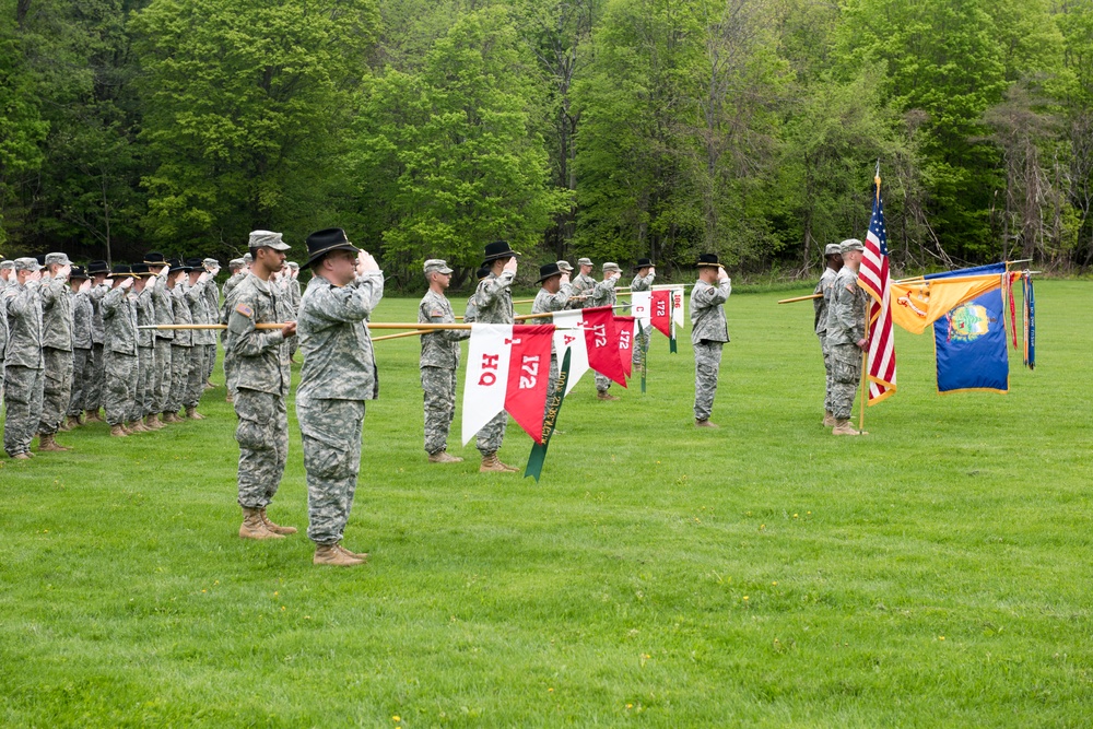 1st Squadron, 172nd Cavalry Regiment (Mountain) change of command ceremony