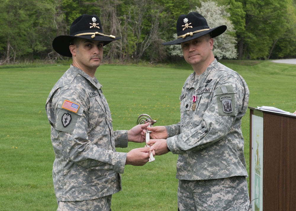 1st Squadron, 172nd Cavalry Regiment (Mountain) change of command ceremony