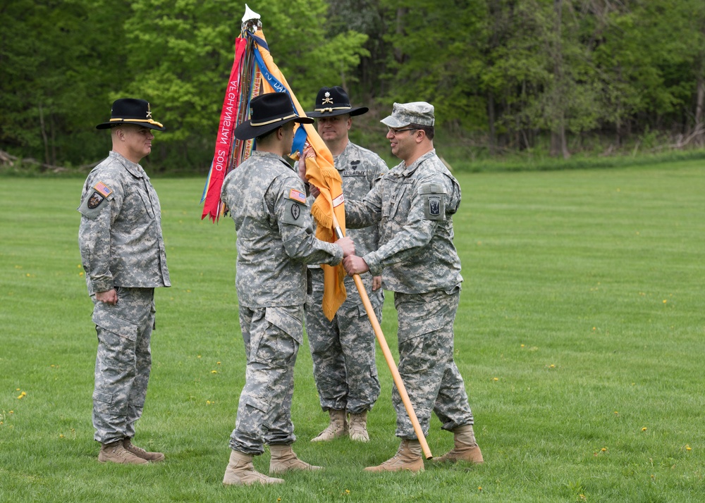 1st Squadron, 172nd Cavalry Regiment (Mountain) change of command ceremony