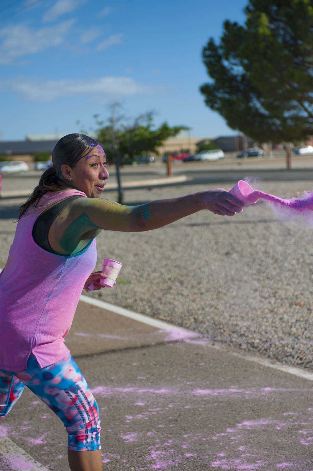 Holloman hosts Color Run