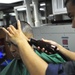 USS Blue Ridge barber shop