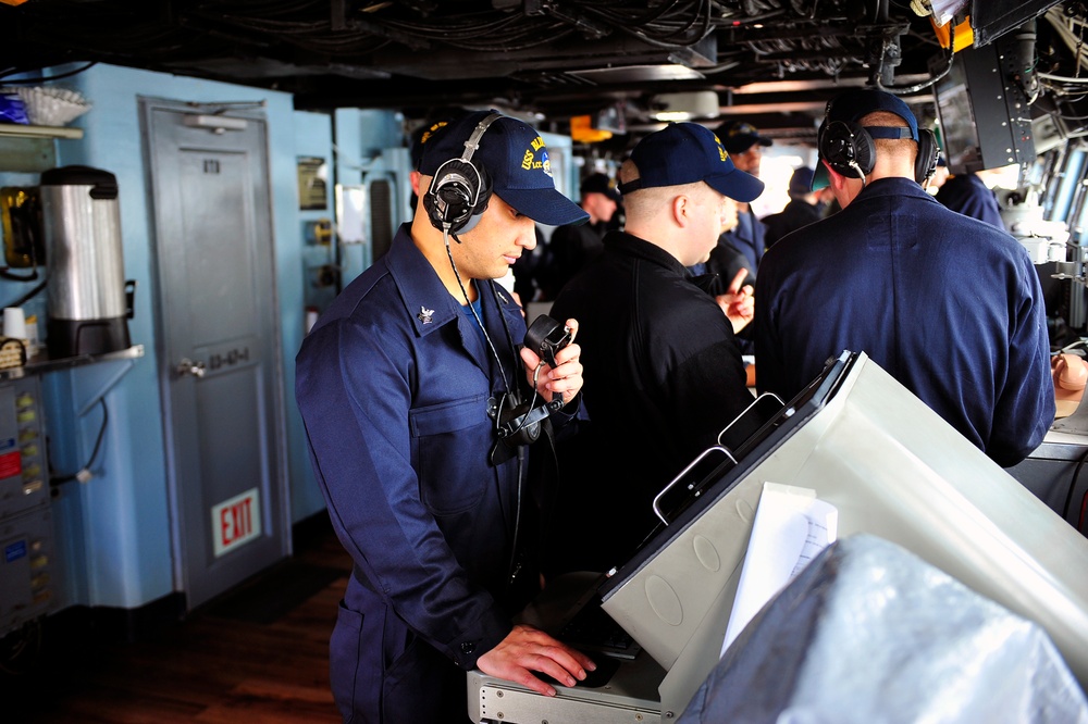 USS Blue Ridge operations