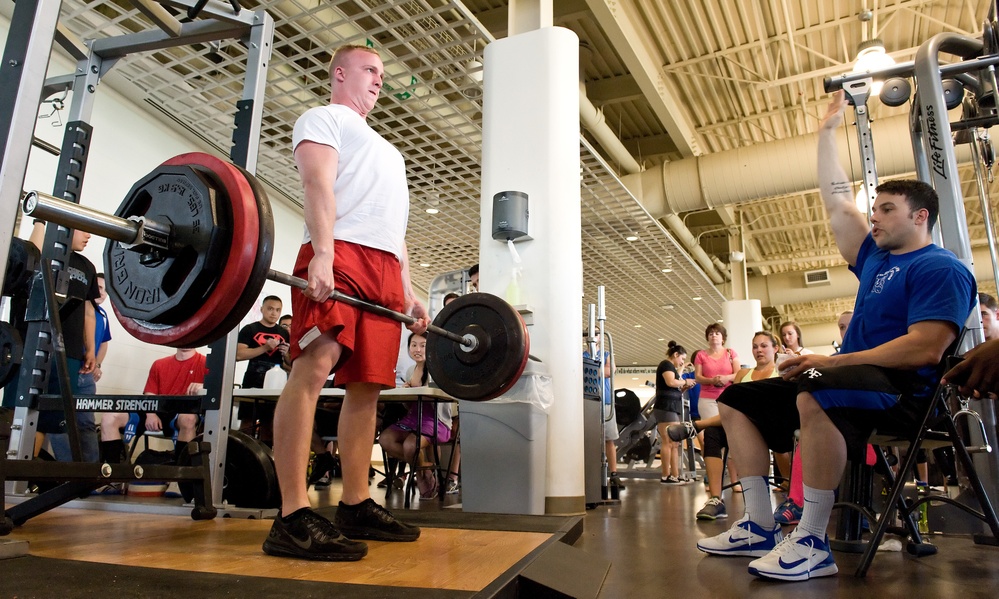 Team Dover powerlifters compete in Spring meet