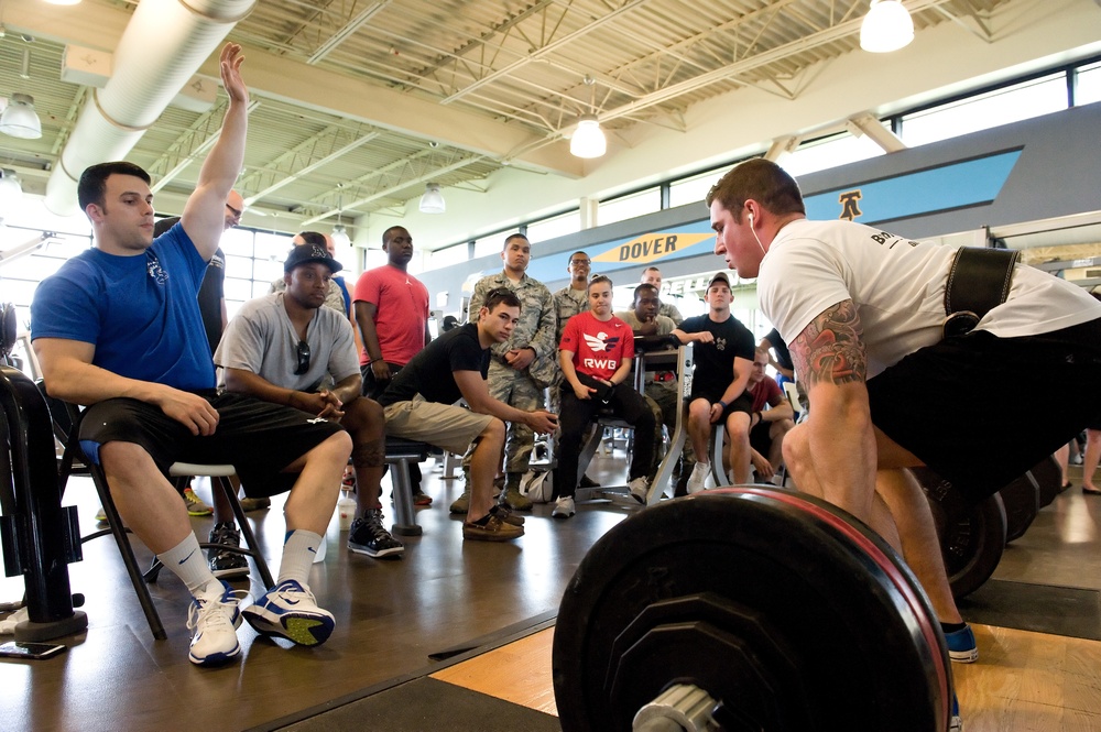 Team Dover powerlifters compete in Spring meet