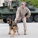 Military Working Dog demonstration at TAFD