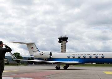 SECAF makes stop at Ramstein