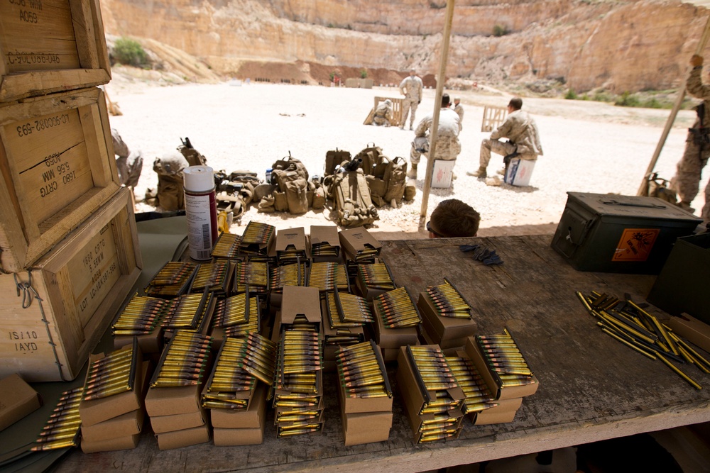 Eager Lion 2015: FASTCent Conduct Combat Marksmanship Training
