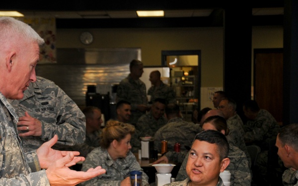 Brig. Gen. Keith Klemmer speaks about service before self at 188th Prayer Breakfast