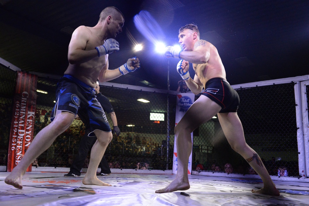 Airman competes in MMA to stay fit