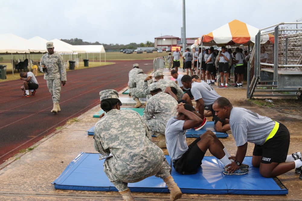 104th Troop Command Crowns Ironman and Woman