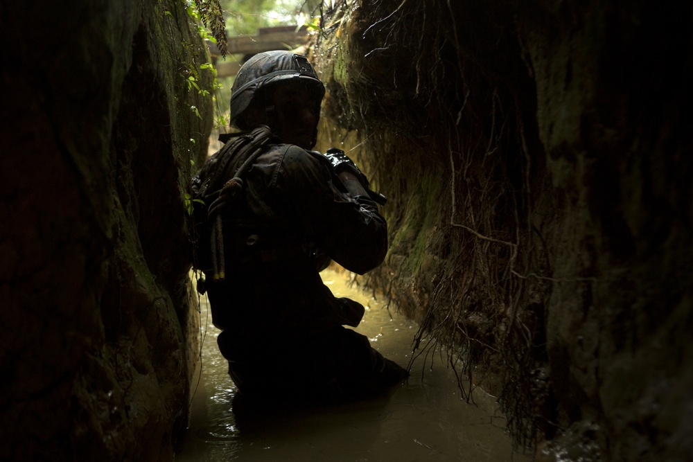 Hard training makes hard Marines in the grueling Okinawa jungle