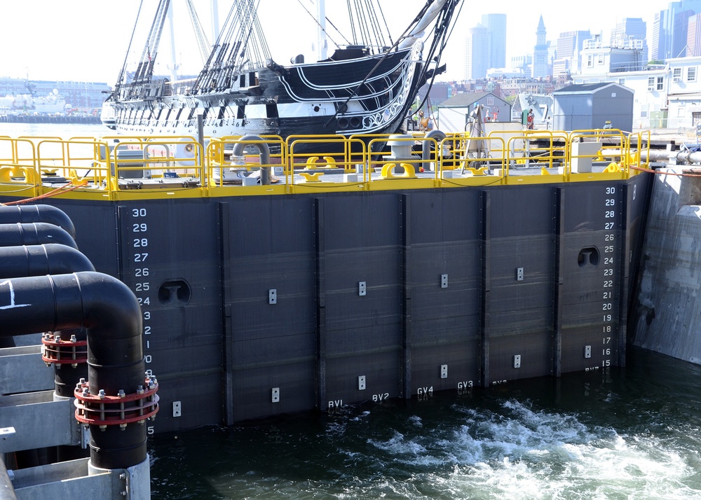 USS Constitution Dry Docking