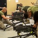 2nd Supply Marines learn about machine guns