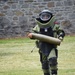 Future Soldiers experience Explosive Ordnance Disposal suit