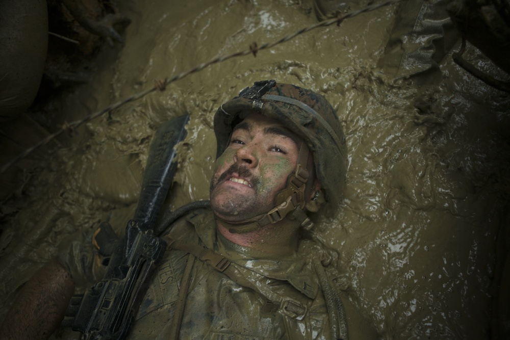 Hard training makes hard Marines in the grueling Okinawa jungle