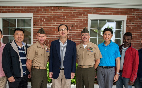Singapore Senior Advisor to the Ministry of Defense visits Camp Lejeune