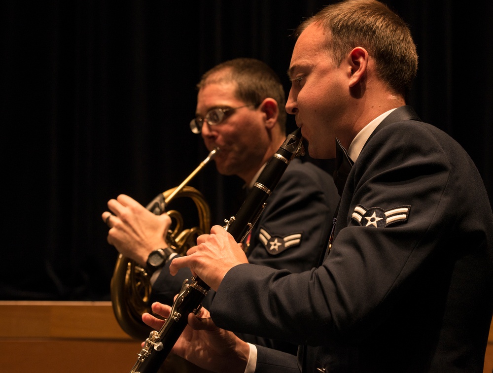 The Golden West Wind Quintet performance at the Mondovi Center for Performing Arts, April 29, 2015