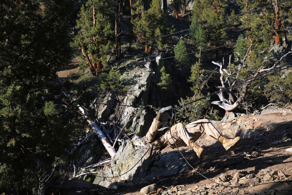 Integrated Task Force Marines conclude MCOTEA assessment aboard Mountain Warfare Training Center, Bridgeport, Calif.