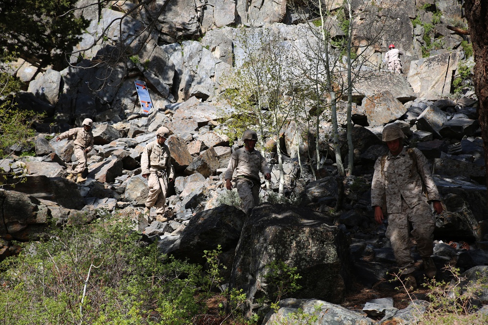 Integrated Task Force Marines conclude MCOTEA assessment aboard Mountain Warfare Training Center, Bridgeport, Calif.