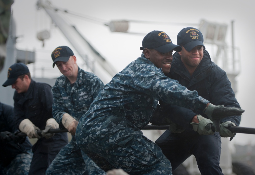 USS America deperm