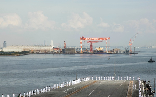 USS George Washington operations