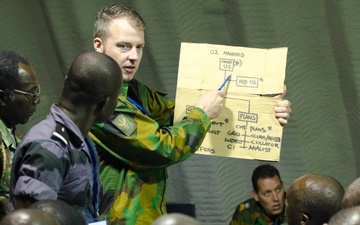 Dutch military mentors central African nations during Central Accord 2015