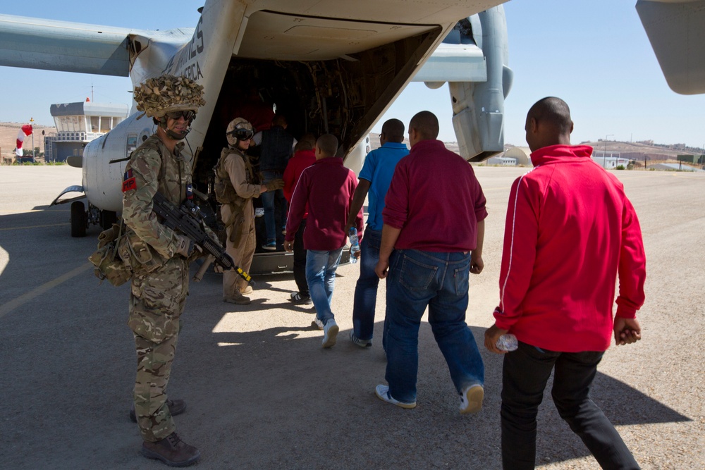 Eager Lion 2015: Non-Combatant Evacuation Operation