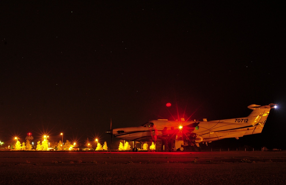 U-28A FARP Refuel