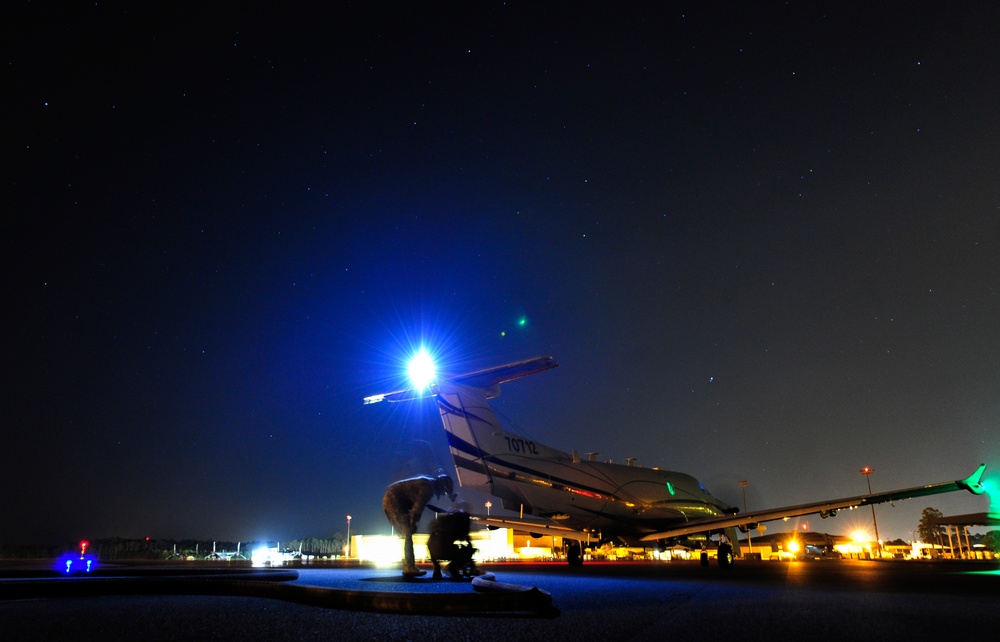 U-28A FARP Refuel