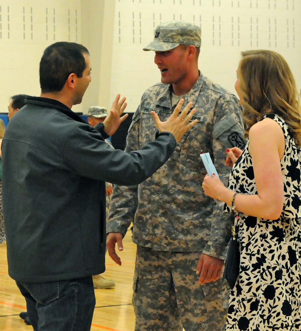 5th Battalion, 3rd Field Artillery Regiment redeployment ceremony