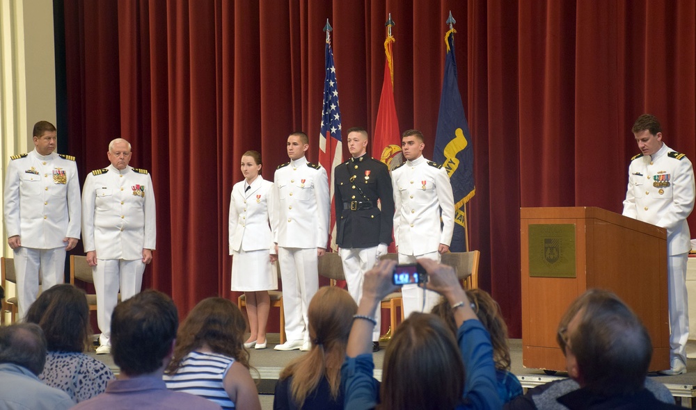 Loyola University Chicago NROTC Commissioning, April 17, 2015