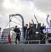 USS Chafee (DDG 90) departs JBPHH for an independent deployment