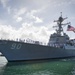 USS Chafee (DDG 90) departs JBPHH for an independent deployment