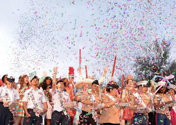 Joint Base San Antonio military ambassadors join Fiesta royalty, special guests to kickoff Fiesta San Antonio