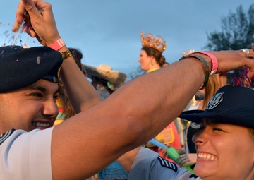 Joint Base San Antonio military ambassadors join Fiesta royalty, special guests to kick off Fiesta San Antonio