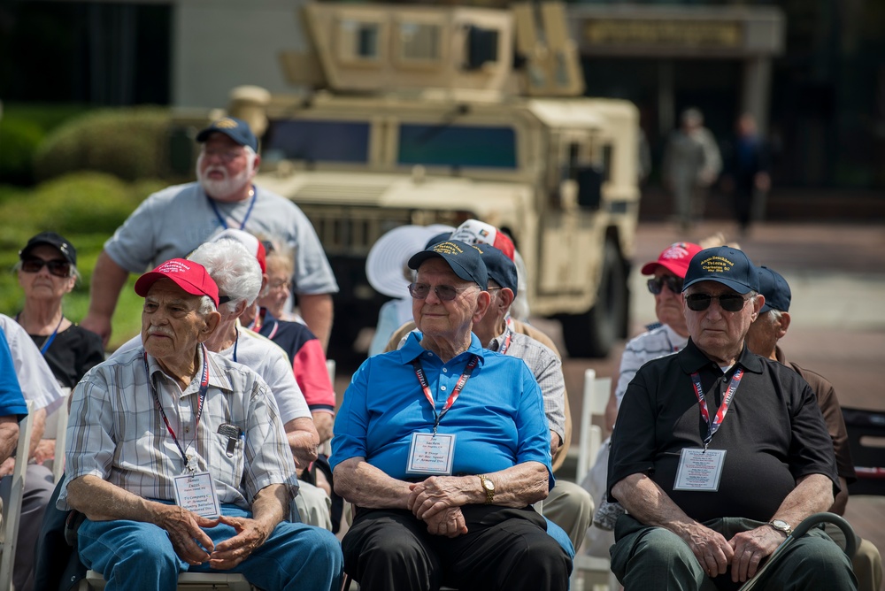 Anzio Beachhead veterans visit Joint Base Charleston