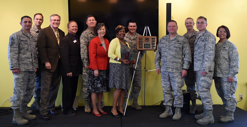 Buckley recognizes one of community’s greatest