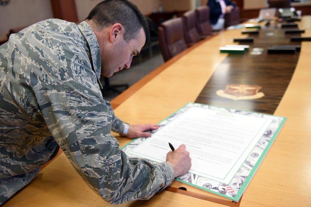 Buckley hosts Military Saves Week