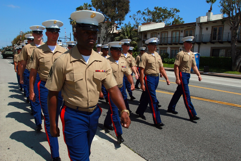 Marines help City of Torrance celebrate US armed forces