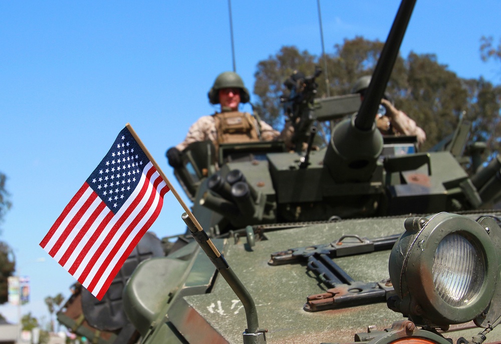 Marines help City of Torrance celebrate US armed forces
