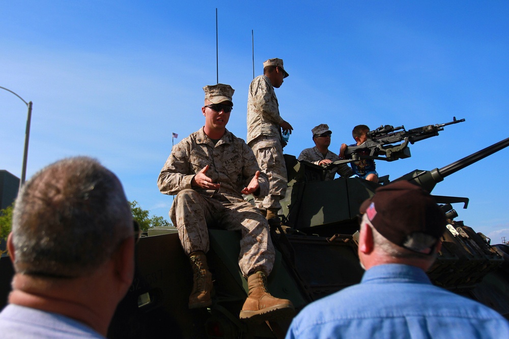 Marines help City of Torrance celebrate US armed forces