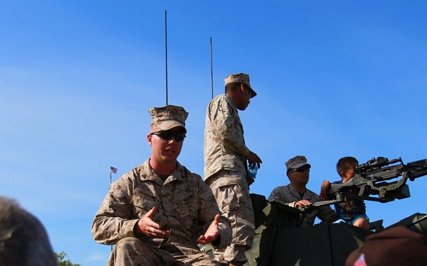 Marines help City of Torrance celebrate US armed forces