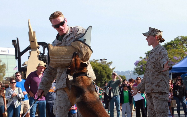 Marines help City of Torrance celebrate US armed forces
