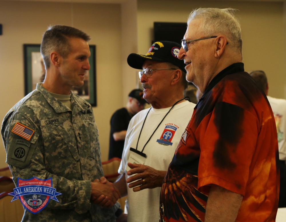 All American Week Paratroopers Breakfast