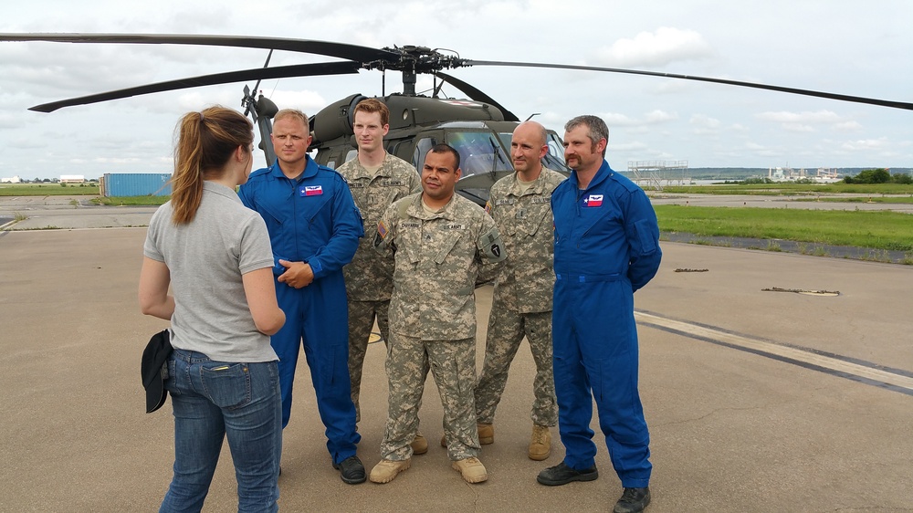 Texas National Guard partners with Texas Task Force 1 during floodwater rescue